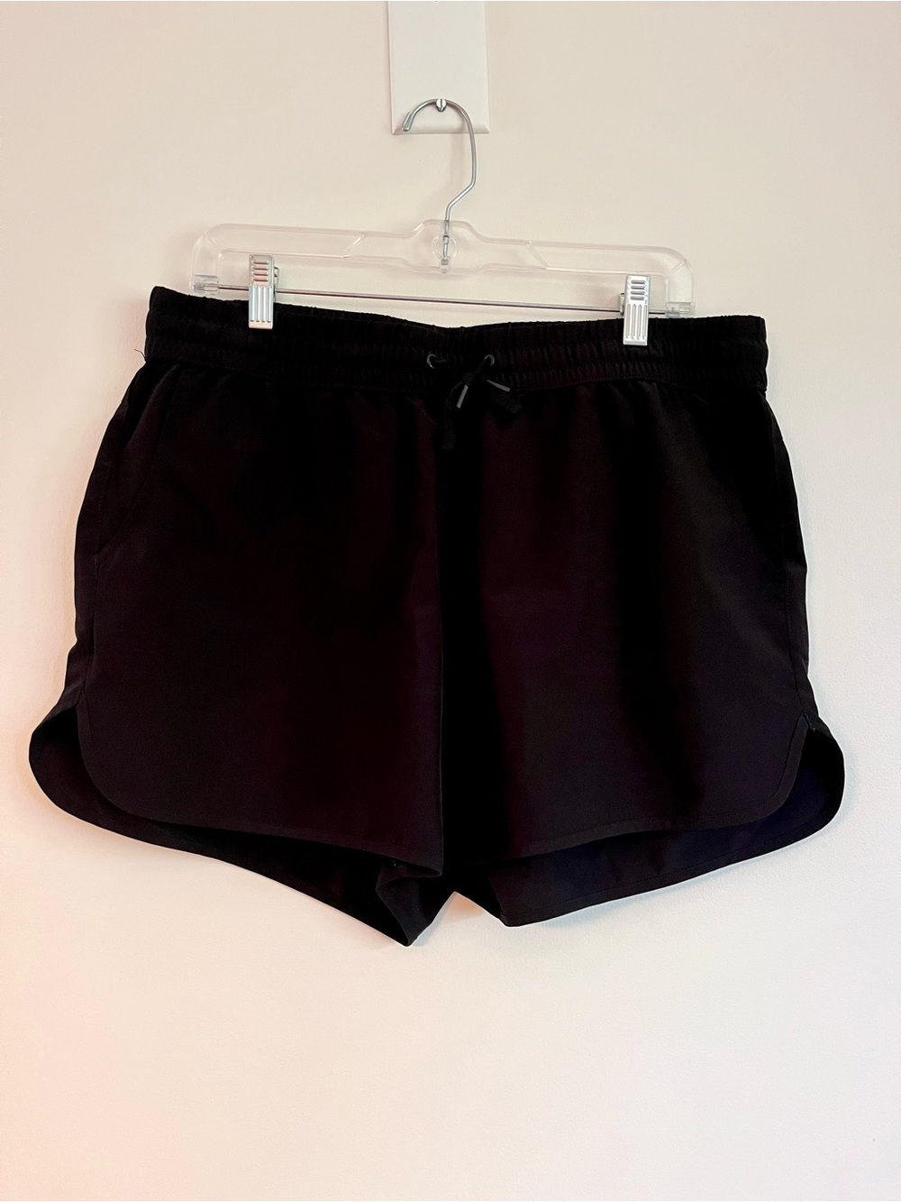 Eddie Bauer Black Athletic Shorts